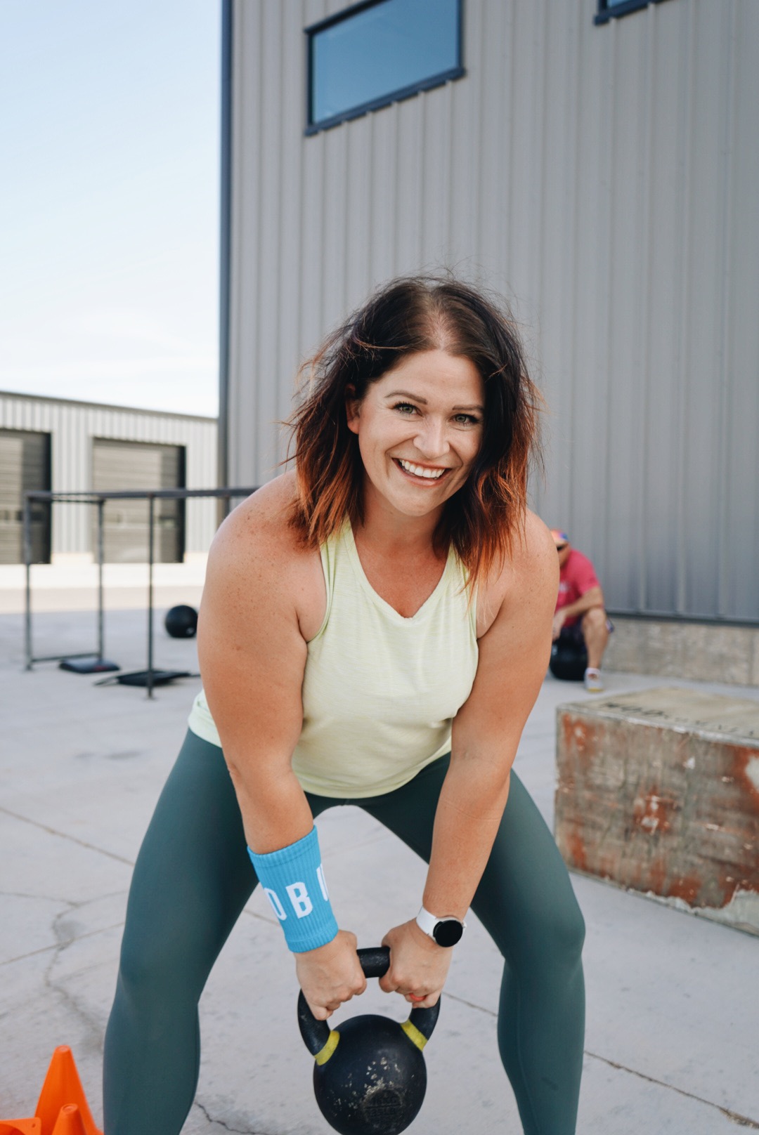 High Mountain CrossFit member working toward fitness goals in Cedar City Utah