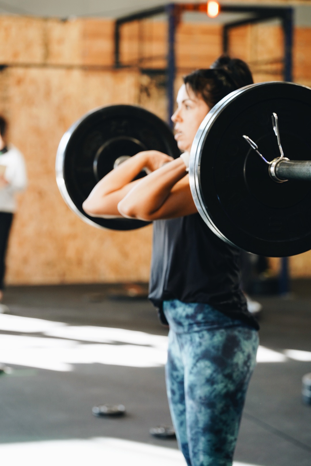 Member training at High Mountain CrossFit 12-Week Transformation program in Cedar City Utah