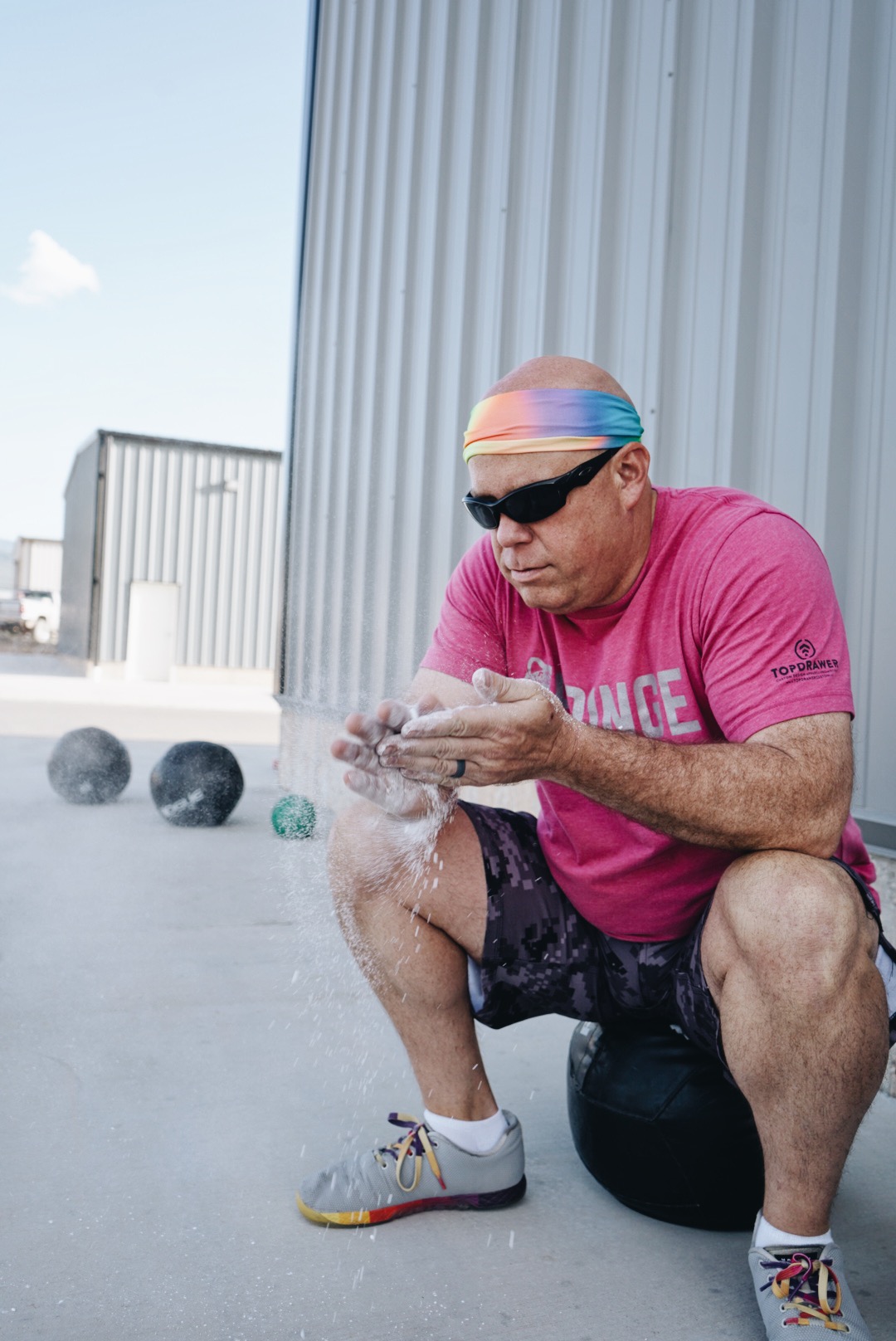 CrossFit training at High Mountain CrossFit Cedar City Utah